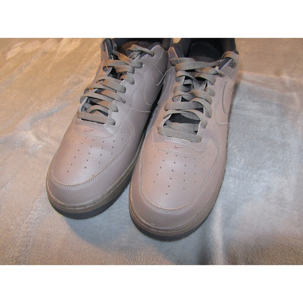 Nike Air Force 1 07 Dark Mushroom Brown Mens Shoes 315122-213 Size 14